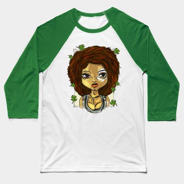 Pop Culture Caricature #1 - Domino Baseball T-Shirt by yazgar